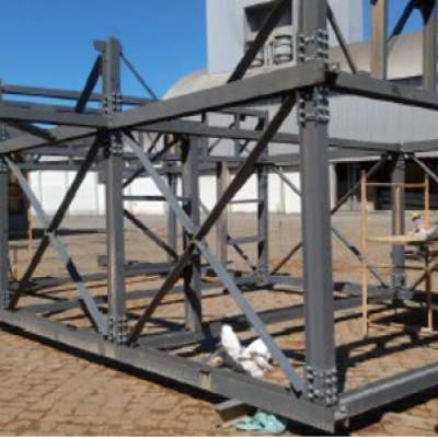 Fabricação de Estruturas Metálicas para Galpões, Pipe Racks, Plataformas/Escadas